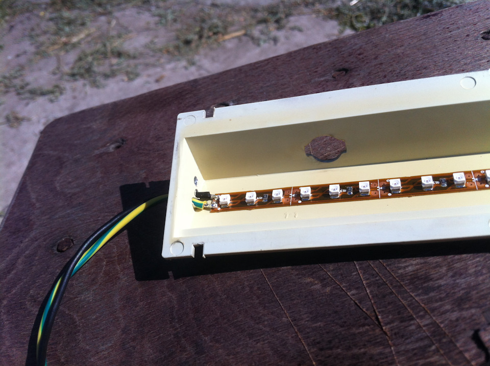 Підсвічування приладки LED. 3