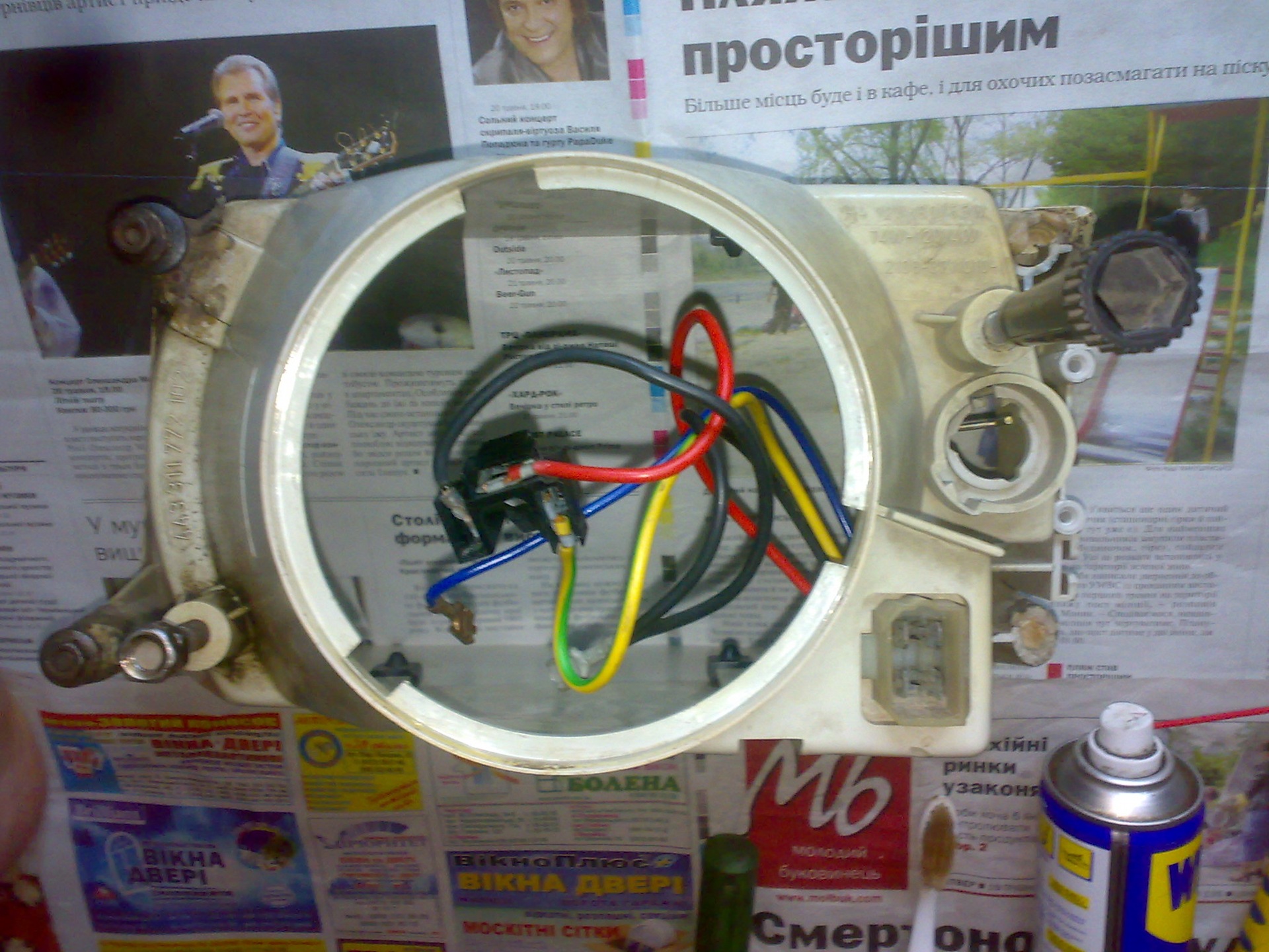 Ремонт та фарбування фар. 2