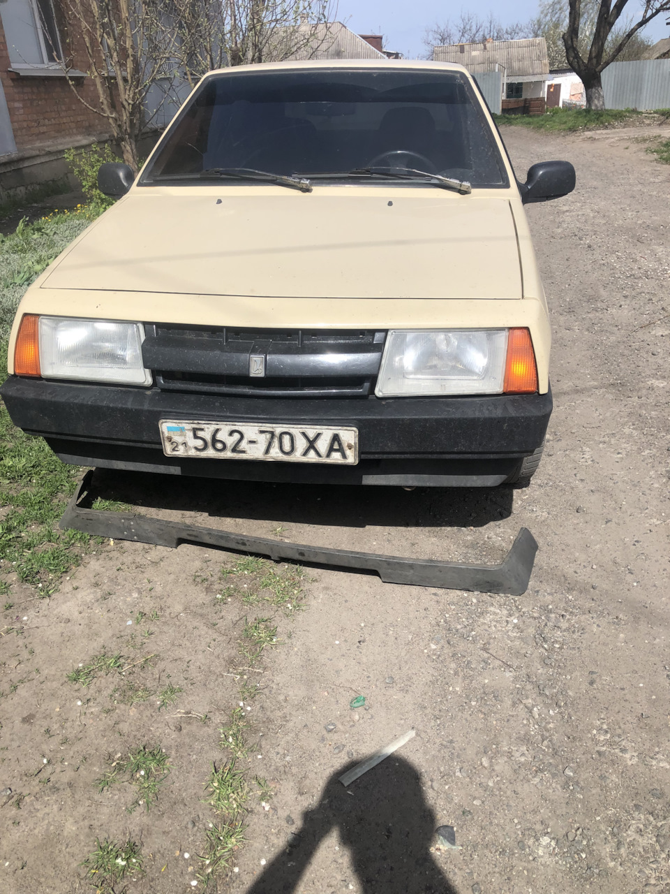 Губа на бампер або 1.5 бампера спереду 1