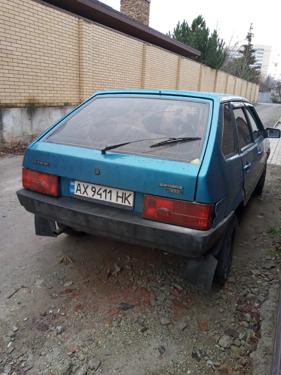 Виїзд після фарбування
