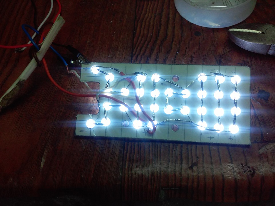 Led в салон ч2 5