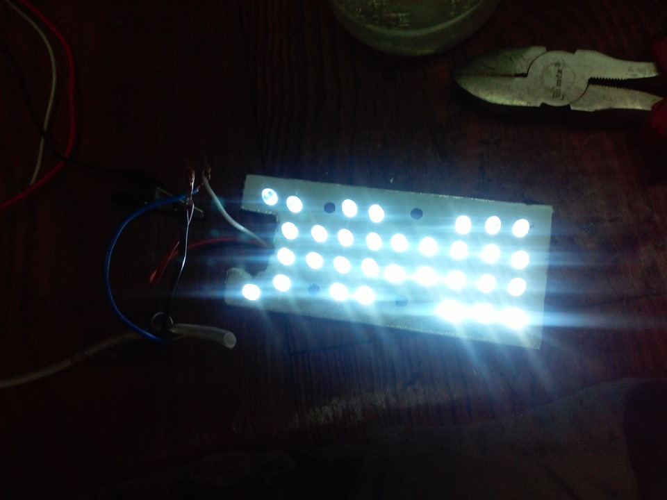 Led в салон ч2 4