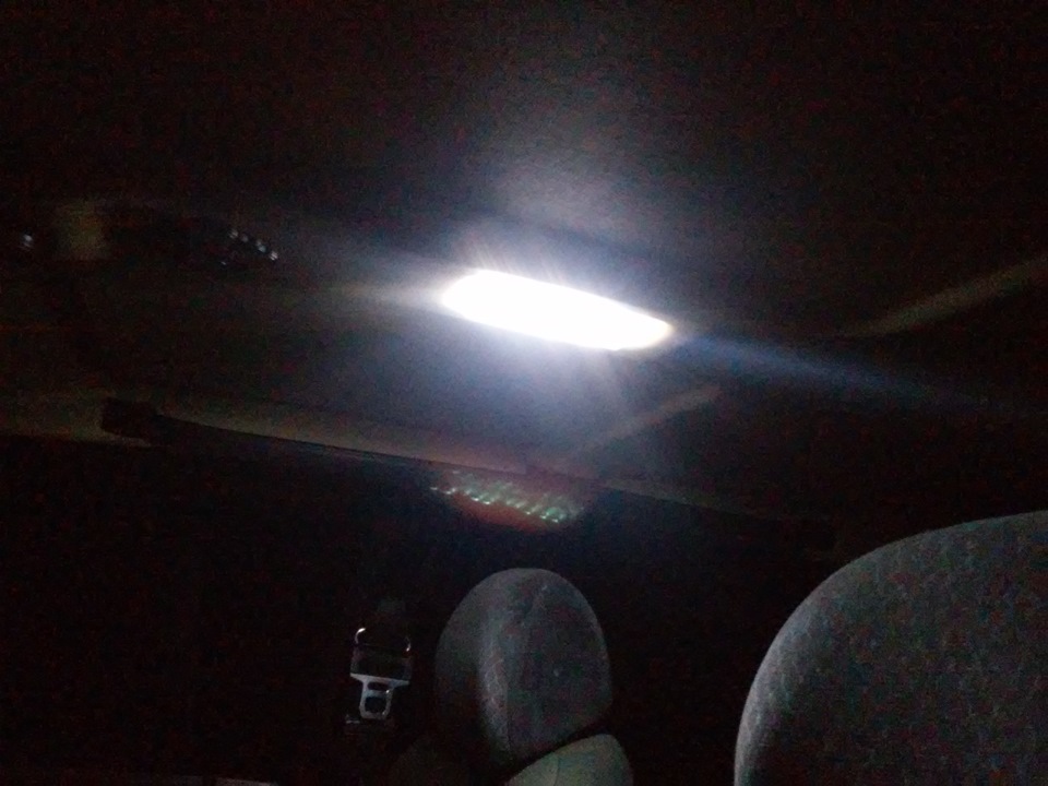 Led в салон ч3 4