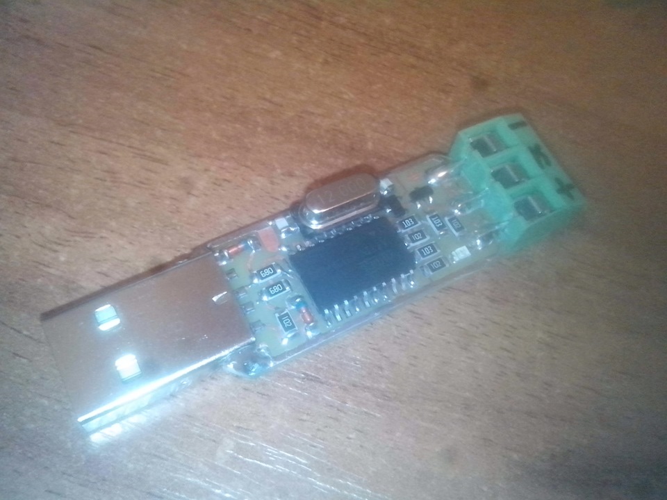 USB K-Line адаптер, робимо кабель для прошивки та діагностики ЕБУ VS 5.1 5