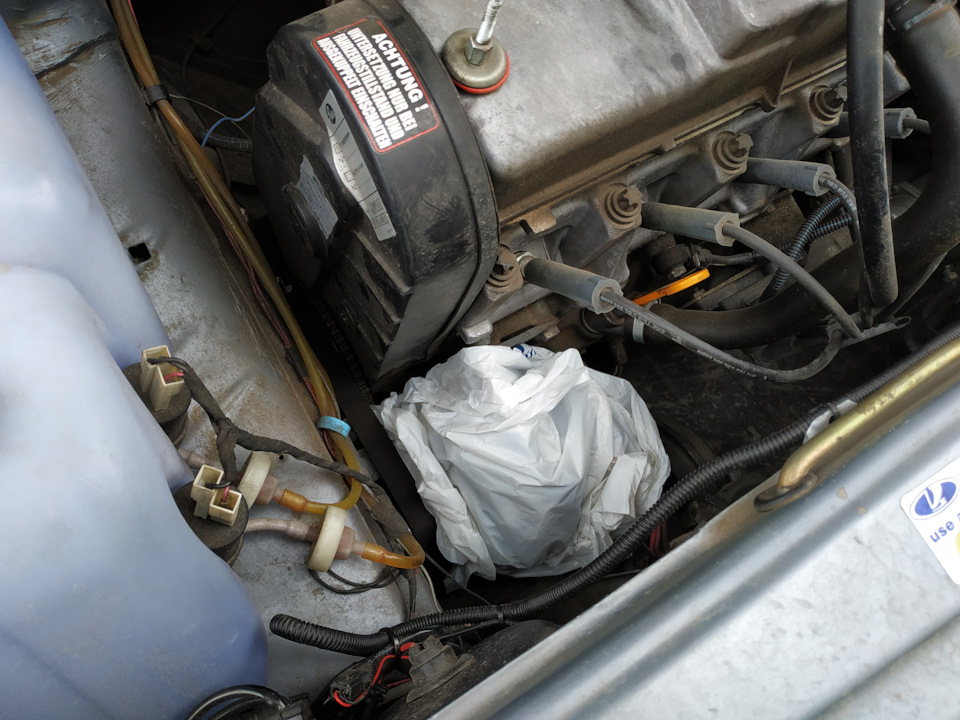 Радість для очей і душі. Миття двигуна після зими. 2