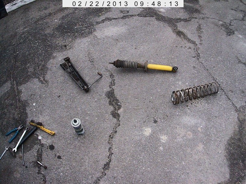 Заміна задніх стійок 1