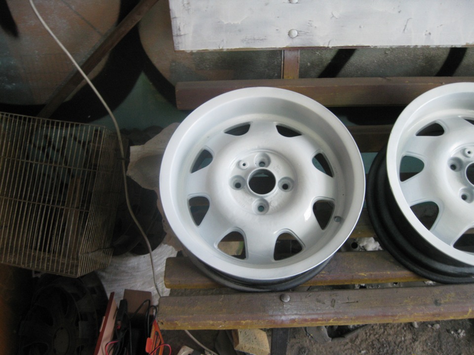 Грунтовка дисков Aluline CUP r15 4x100 white 4