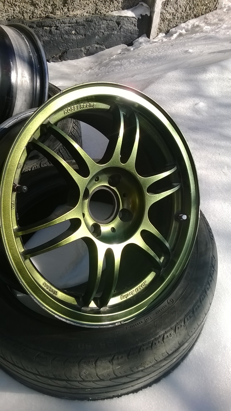 Диски Kosei K1 Racing TS Version R15 4x98 вес 4.9 кг. 2
