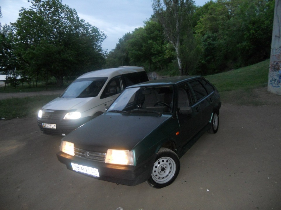 Невеликий фотосет з VW Caddy 1