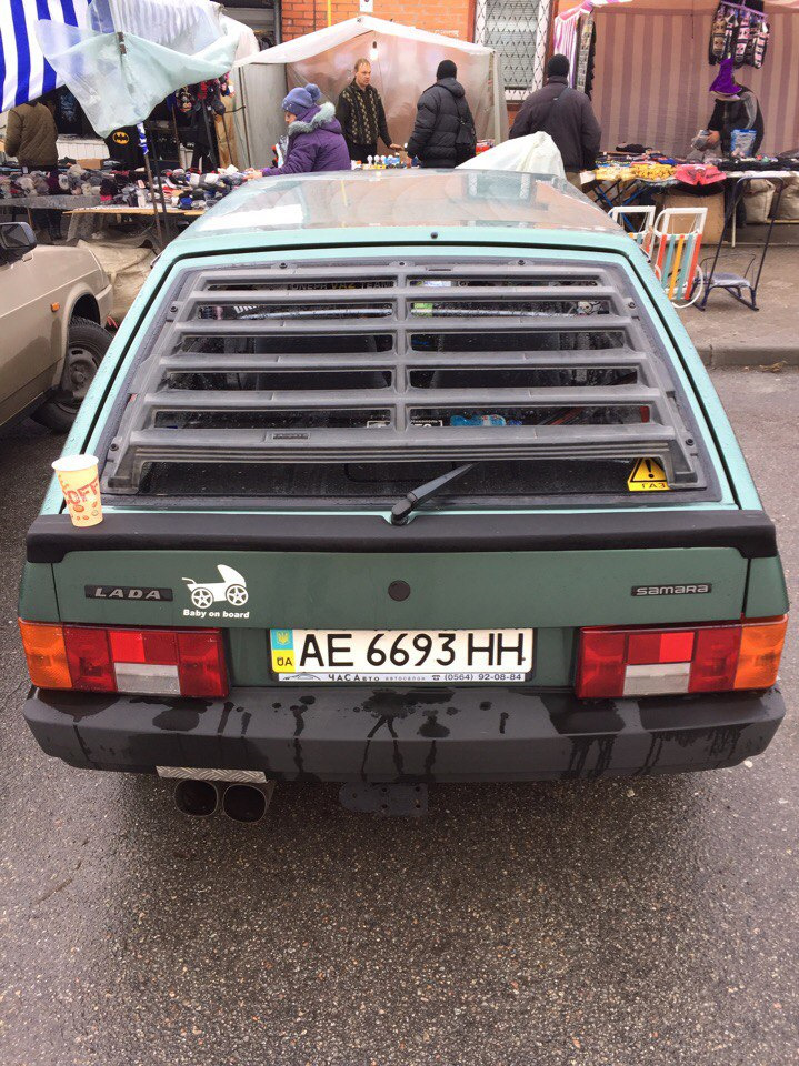 Жалюзі заднього скла LADA SAMARA від AUTO-PLAS 1