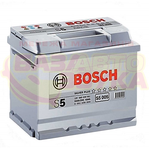 68п. Батарейка Bosch S5 63Ah 1