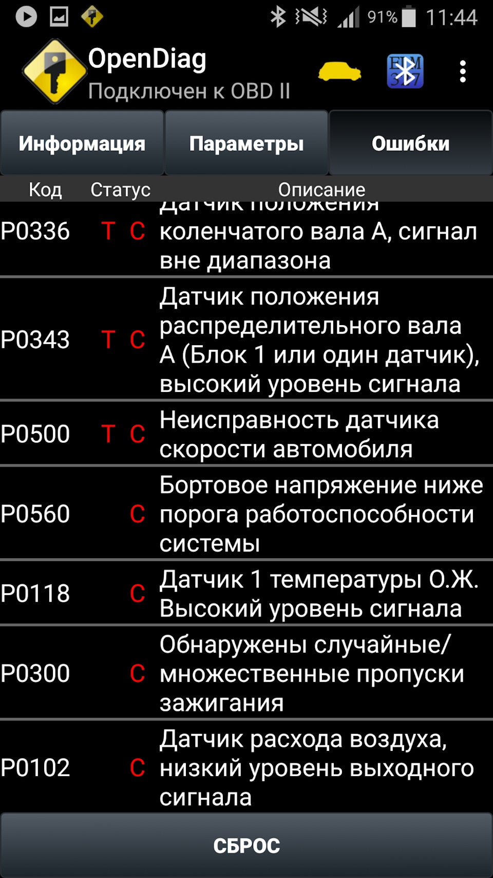 Чек та діагностика 1