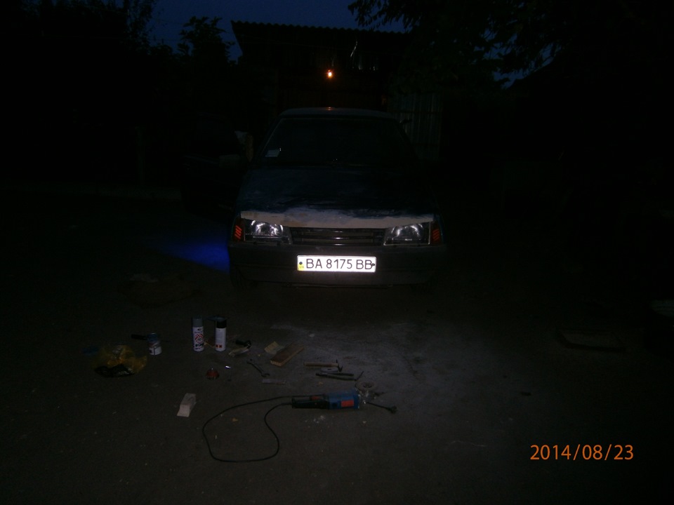 Bad boy капот або мій вазик став злим 4