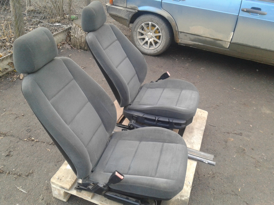 Інстал сидінь з bmw e36 в 2109. 3