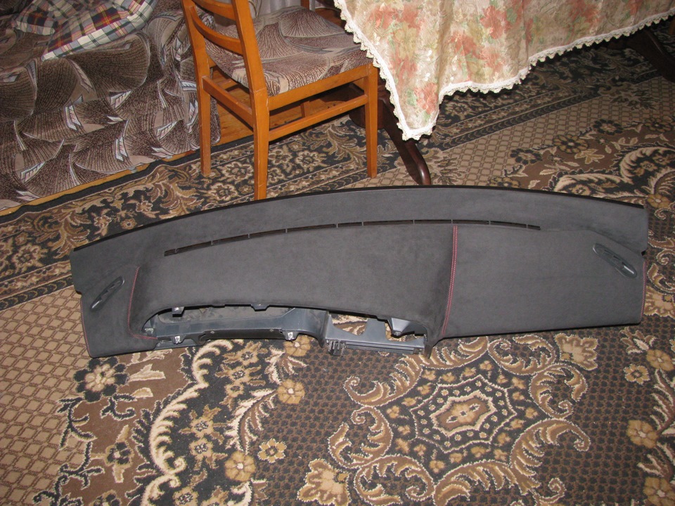 Панель в алькантару! 3