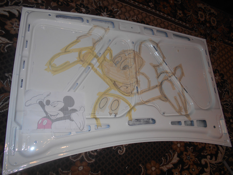 Капот Art_mickey_mouse 3