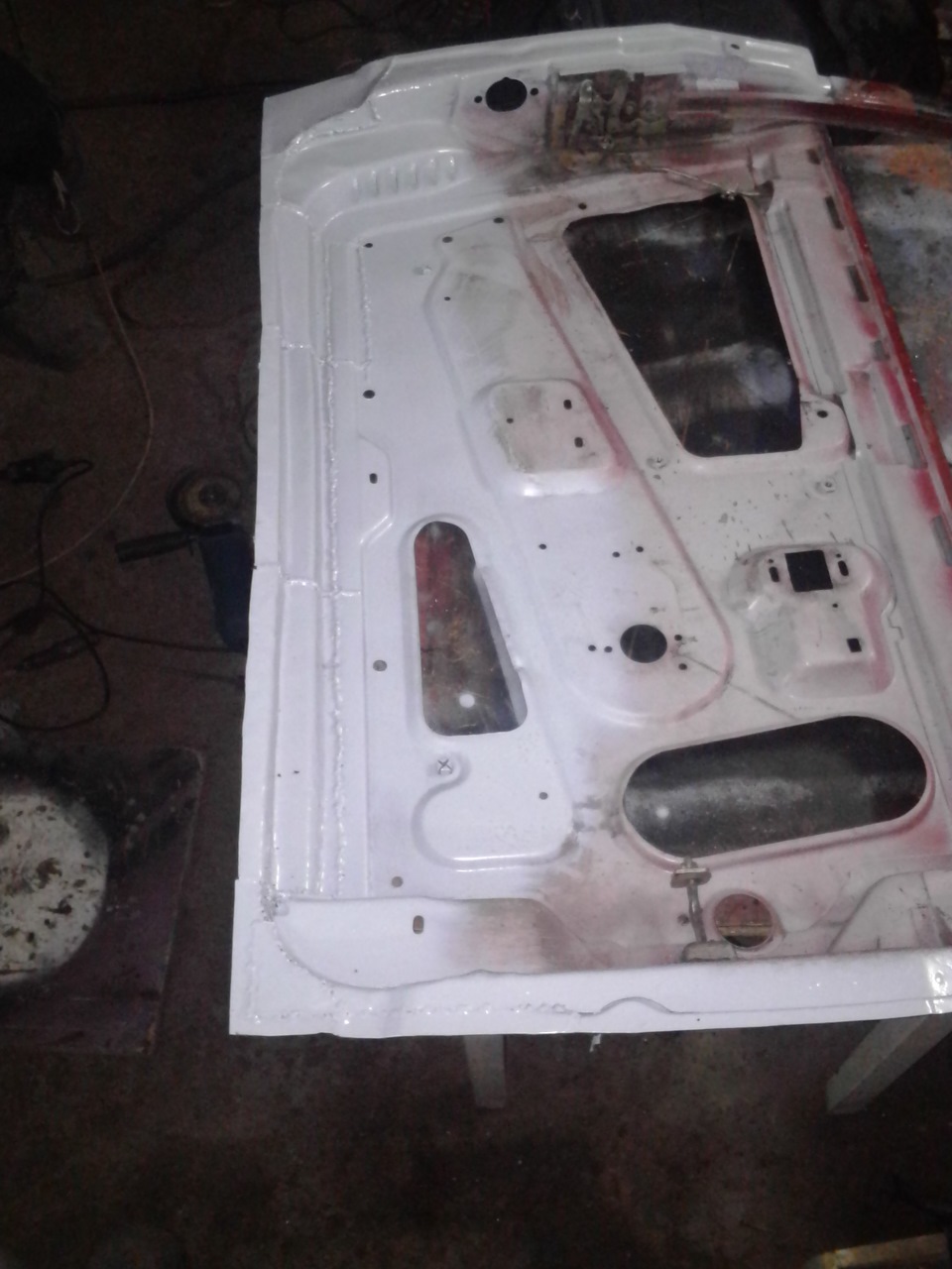 Ремонт дверей ч.3, ручки відчинення дверей від Opel Vectra B 4