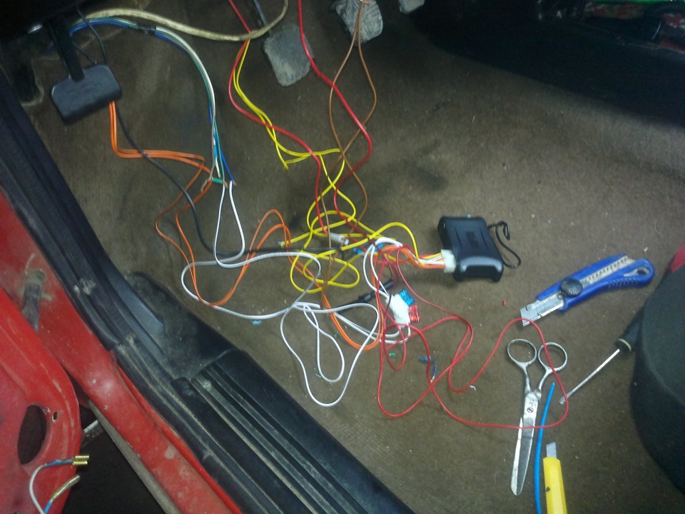 и вот установка ЦЗ… 1