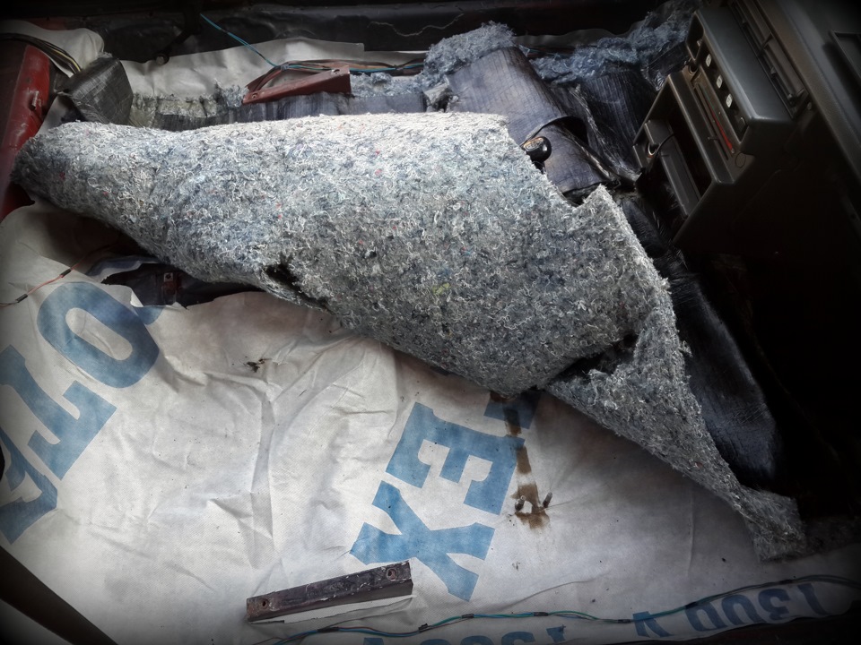 Настил килима, доукомплектація та невелике ТО 1