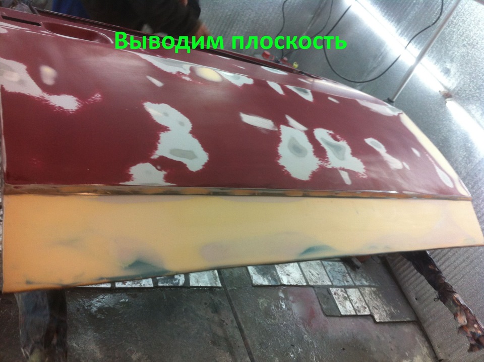 Перефарбування передніх пасажирських дверей 2
