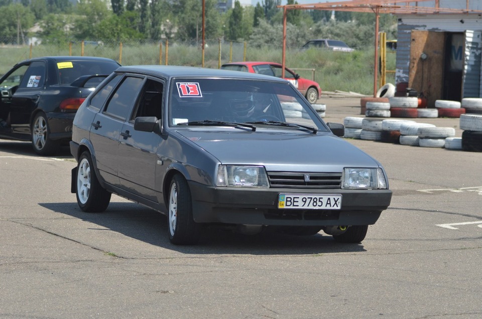 Приїхав на тумбу без гальм 4