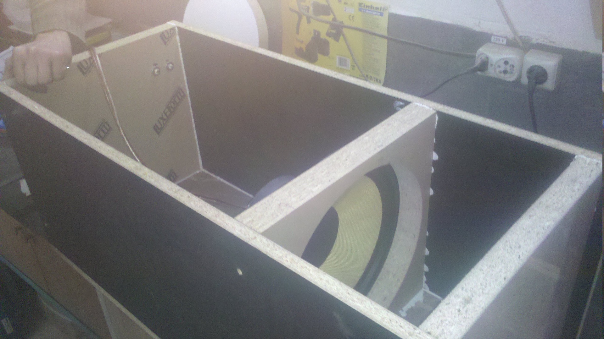 Subwoofer bandpass 6-th order 2