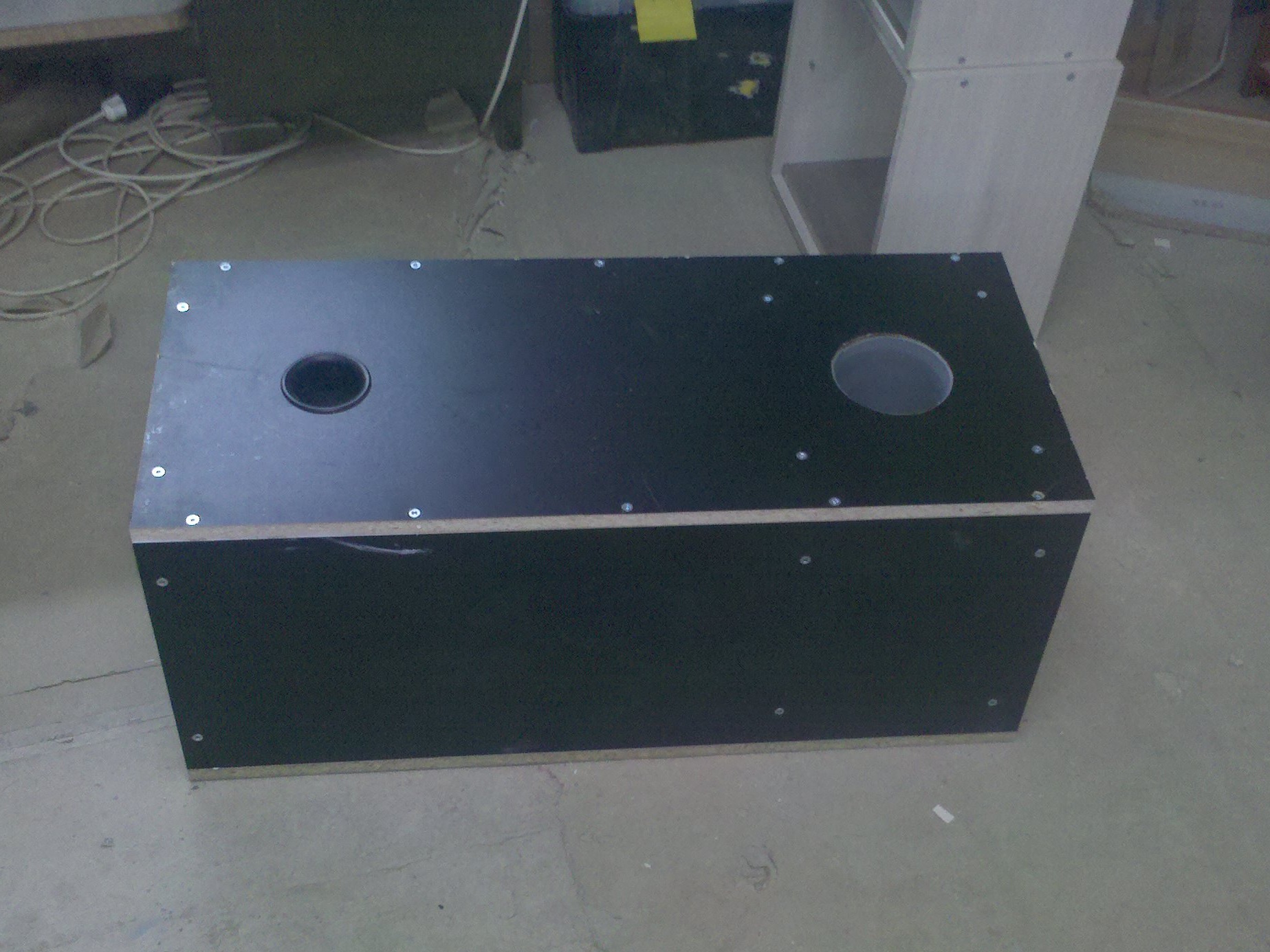 Subwoofer bandpass 6-th order 3