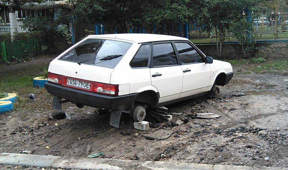 Своровали колеса 2