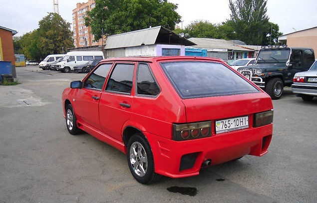 Парктронік в 2109 (обважування AVR) 4
