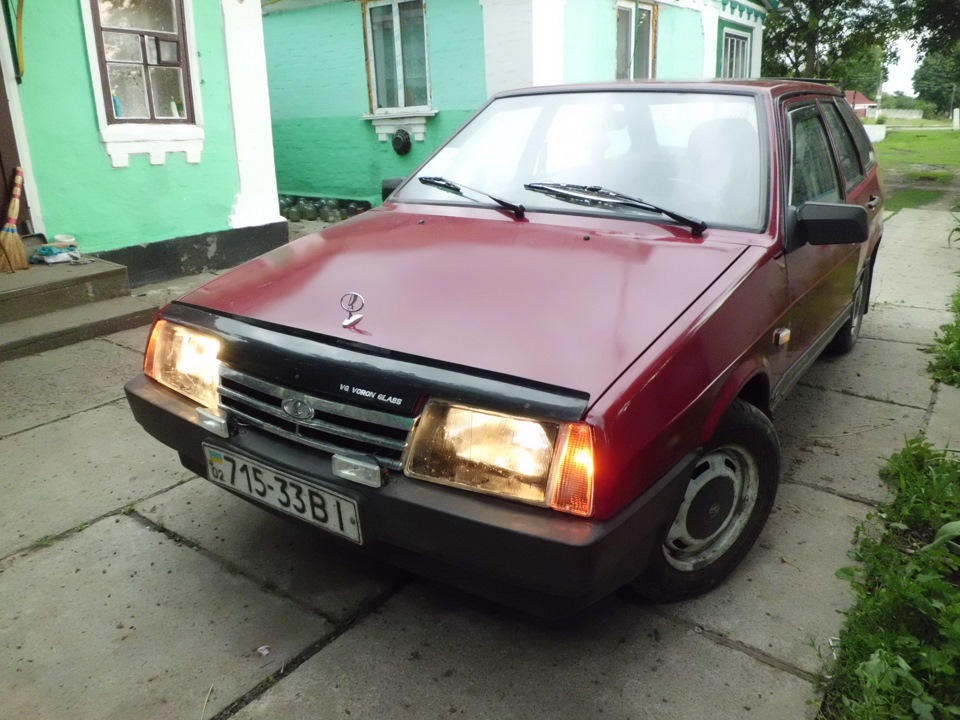 Ось і поставив біле скло поворотів 2