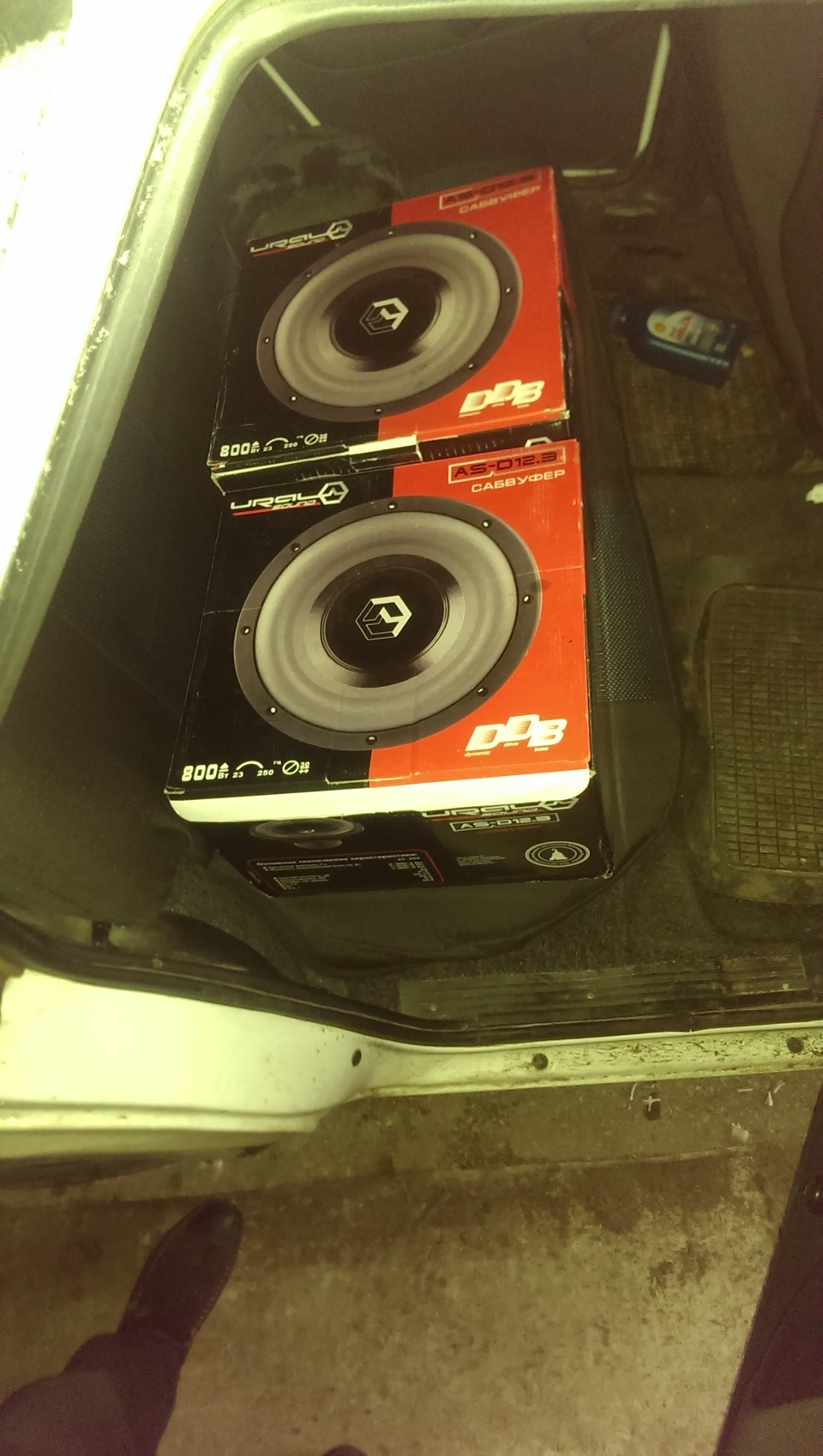 два урала вместо jbl:-) 3