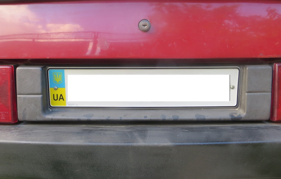 Бленда номера або блекфініш ваз 3