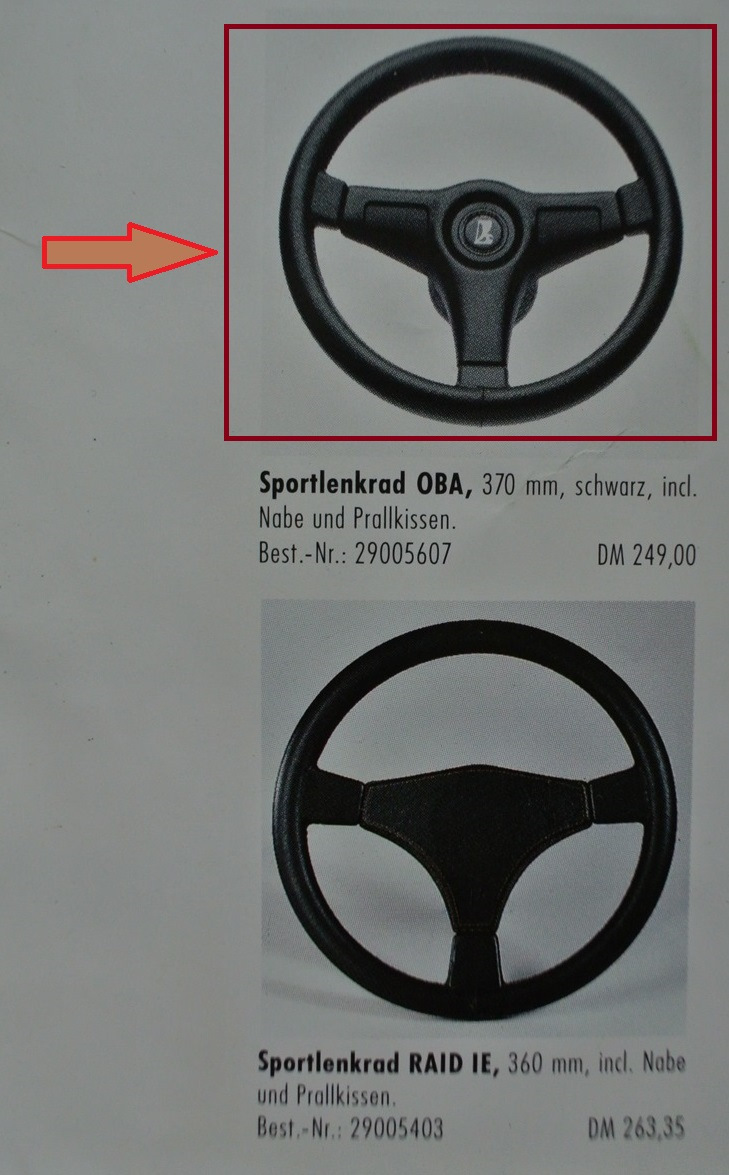 Руль OBA для ваз 2109 made in Italy 1