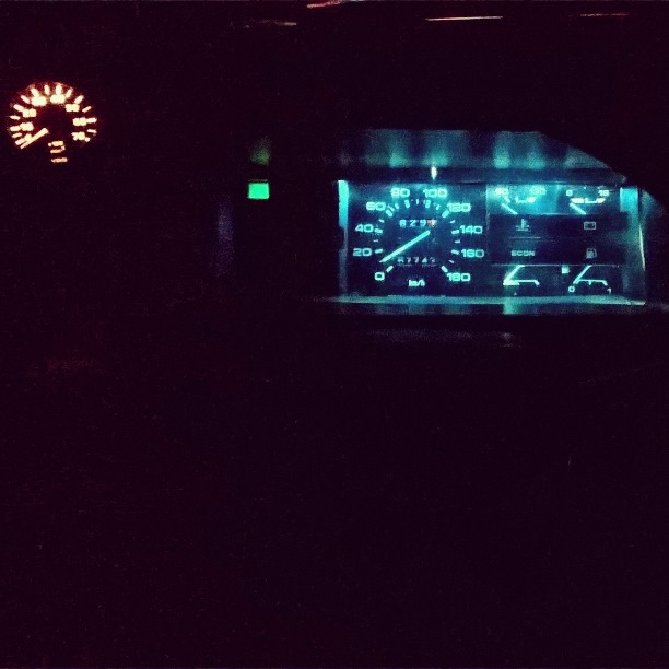 Виносний тахометр VDO by VW Golf MK2 (встановлений) 2