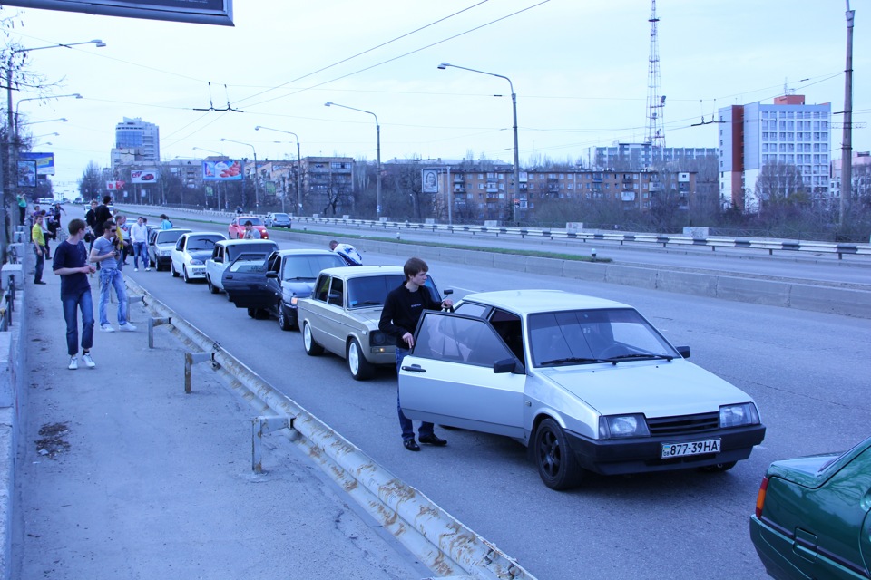 Сходка посаджених авто Запоріжжя 5
