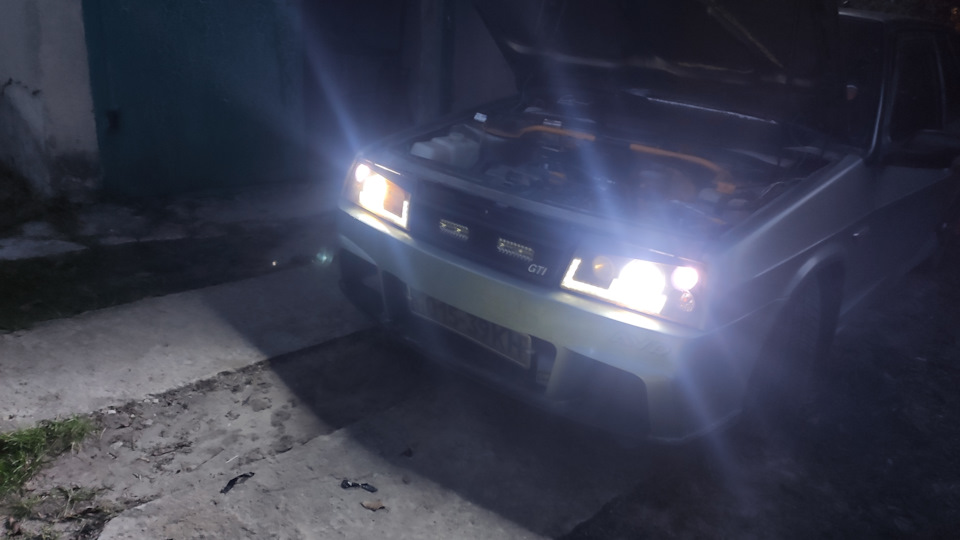 Led в бі лінзи Н1/8000к/20000Lm/110w 5