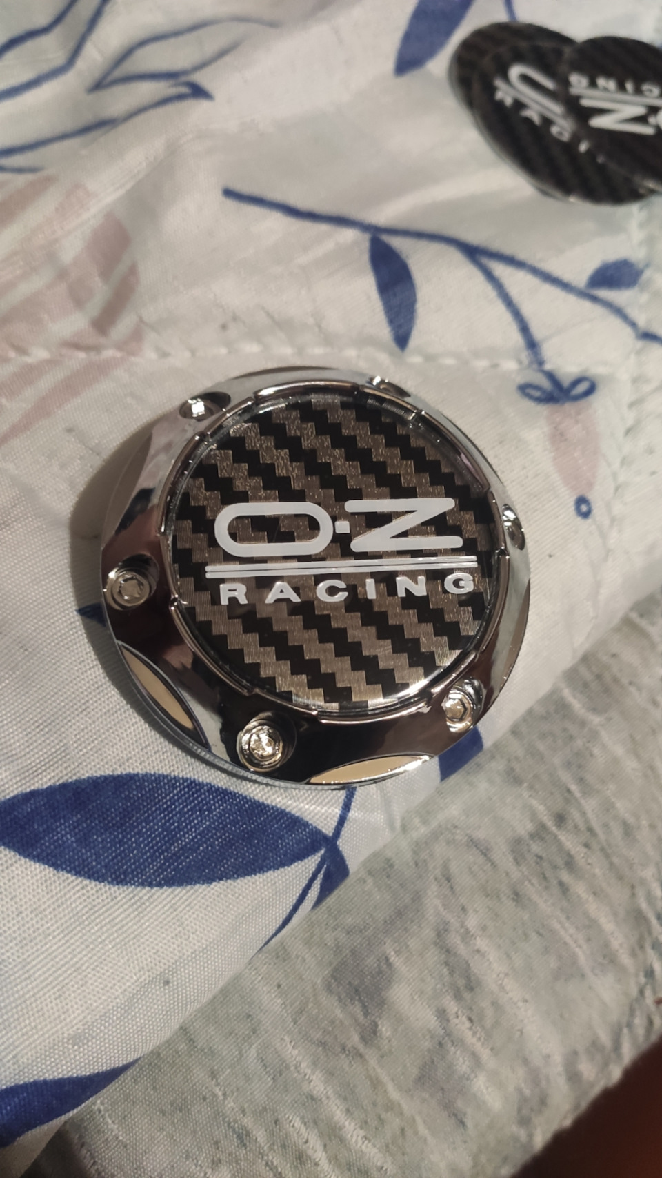 Стікери OZ Racing на ковпачки ЦО 3