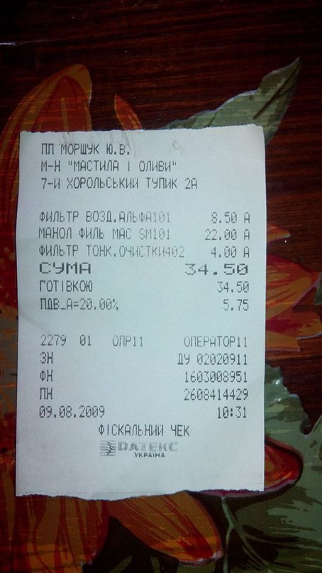 Ностальгія за цінами в минулому :) 2