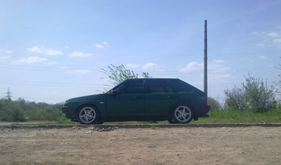 Поставив диски 4