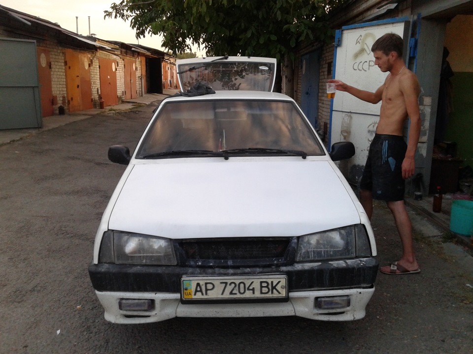 Закончил капот 1