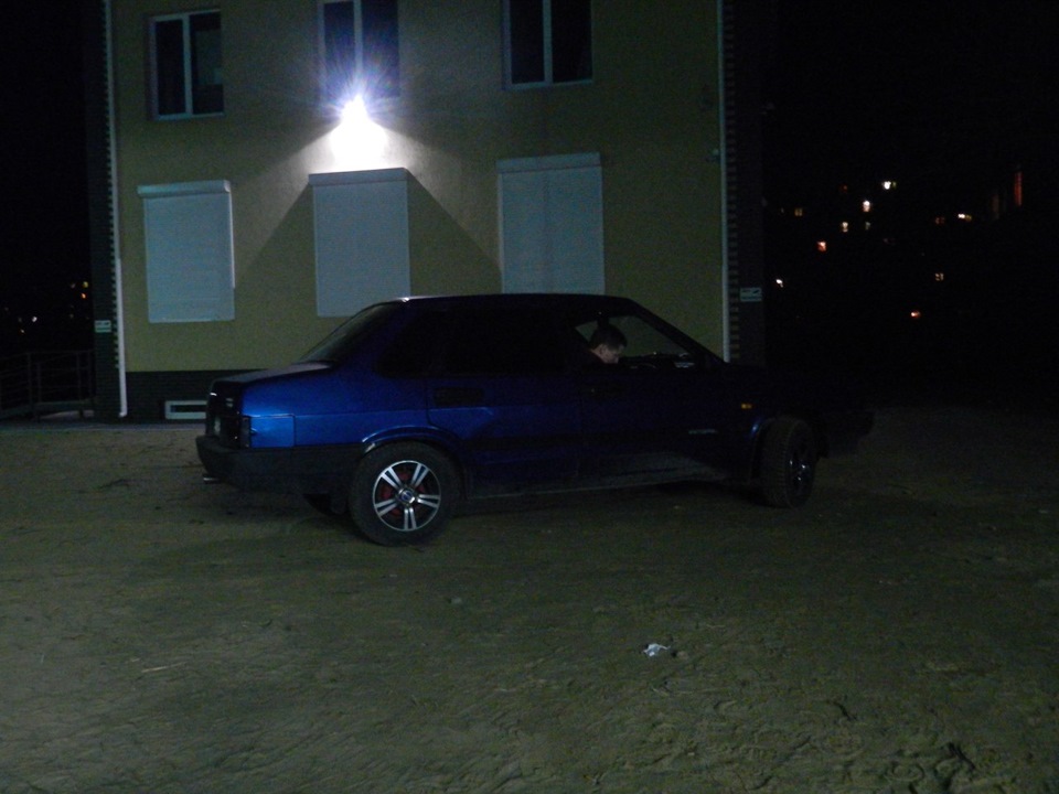Снял сзади проставки 4