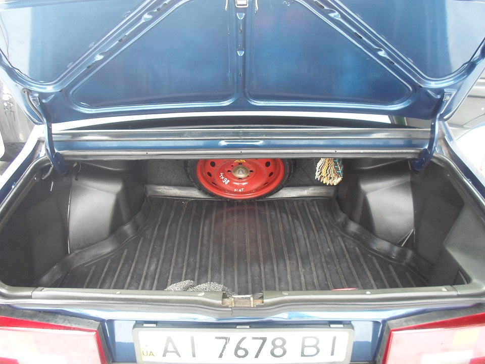 Докатка FIAT в багажник ВАЗ 21099 3