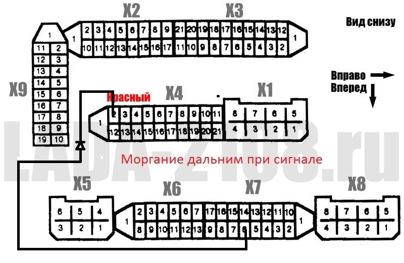 Проведення підкапотної лампи 2