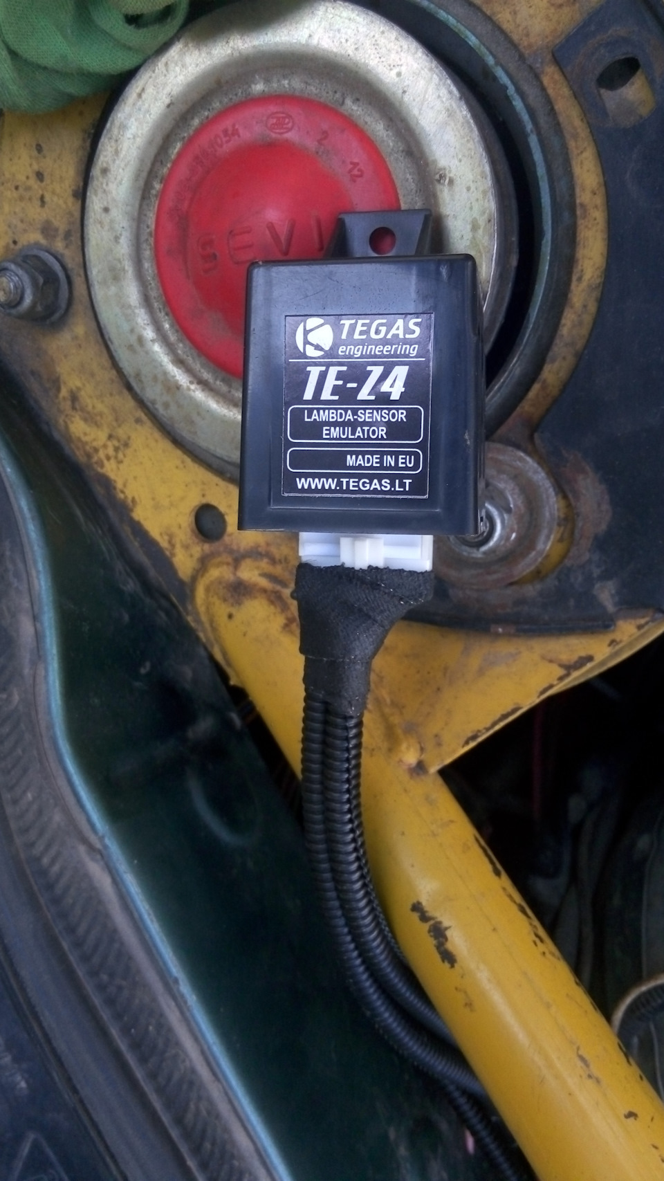 Встановлення емулятора датчика кисню TEGAS TE-Z4 1