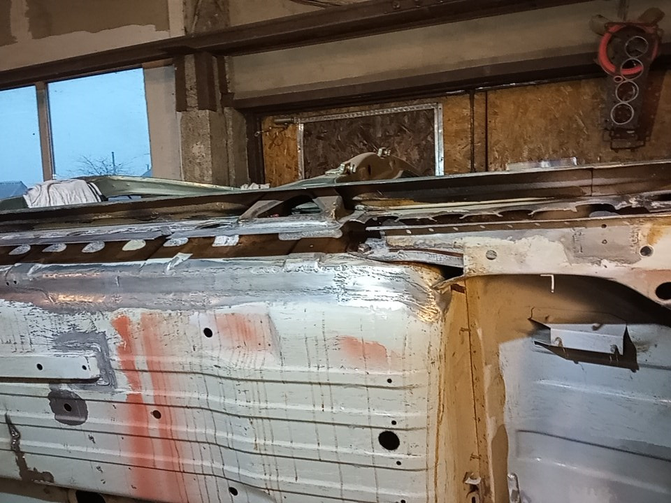 Капітальний ремонт авто Частина 11. Перші зварювальні роботи. 2