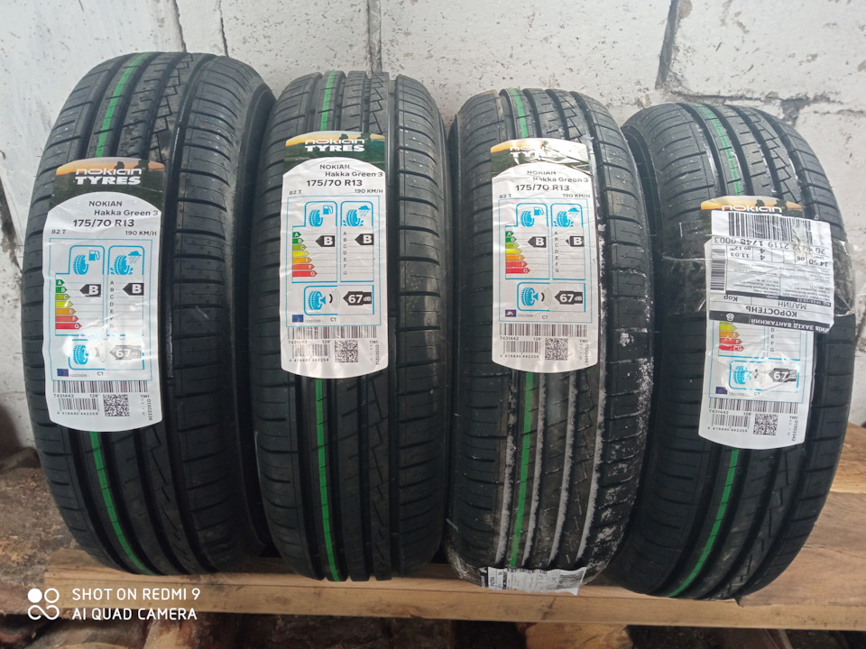 Нові зимові та літні шини. Bridgestone Blizzak VRX та Nokian Hakka Green 3. 3