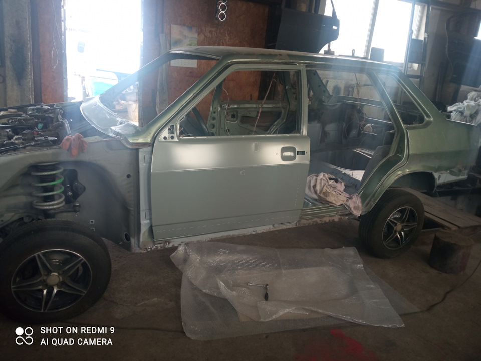 Реставрація авто Частина 27. Підганяння кузовних деталей, зварювання порогів. 2