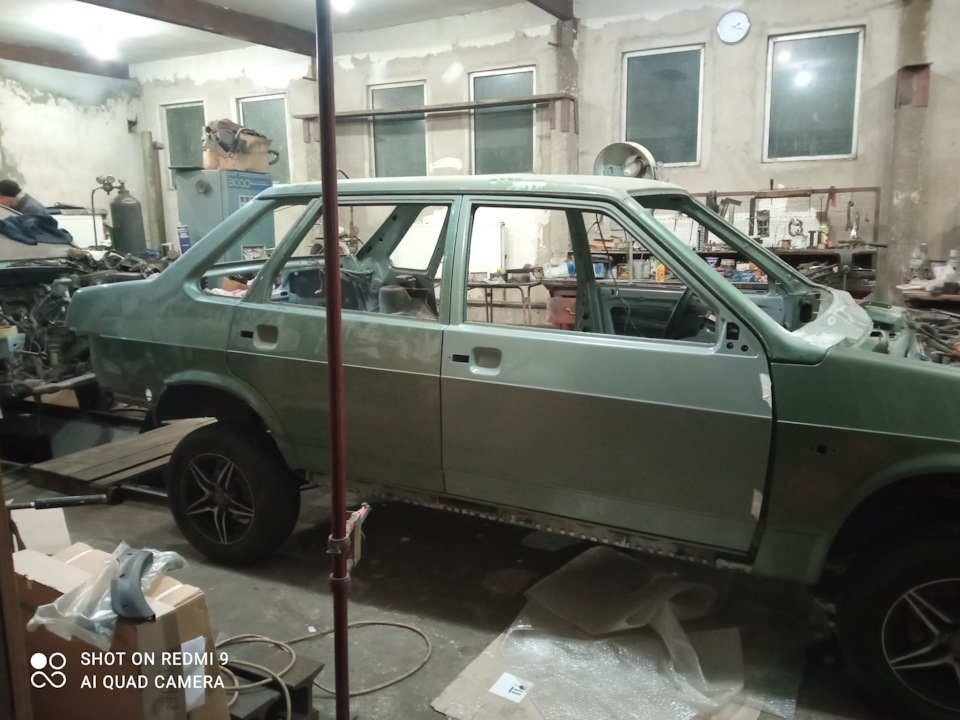 Реставрація авто Частина 27. Підганяння кузовних деталей, зварювання порогів. 4