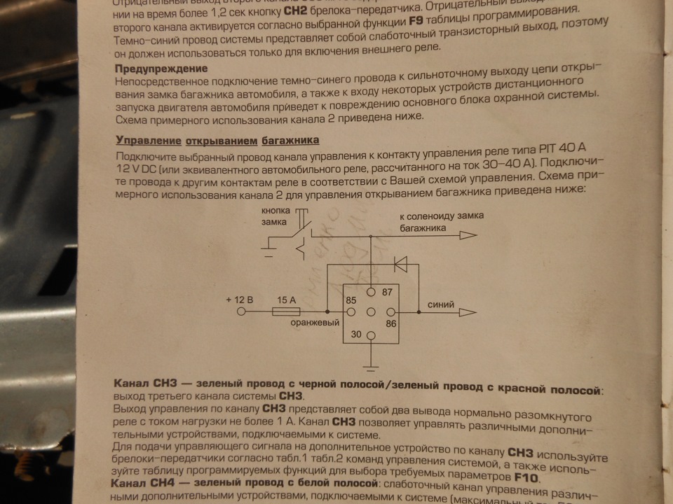 Електропривід багажника, за допомогою брелока сигналізації Sheriff ZX-910 та кнопки в салоні! 2