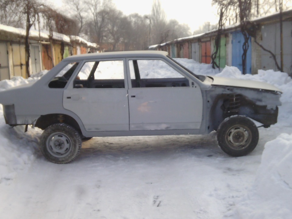 Машинка покотилася на фарбування) 2